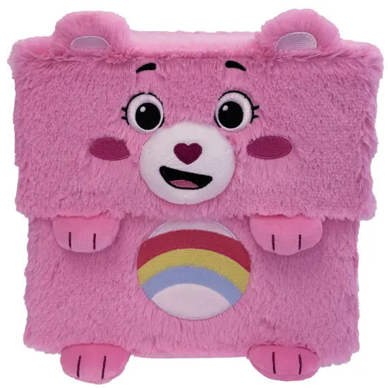 Care Bears: Storables 8" Box - Cheer Bear - Pink Character Themed Bin, Fabric Storage Container, Opening Top Lid, Holds Toys, Books & More, Licensed {1}
