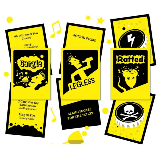 Drunk-Ish - 3-In-1 Drinking Games, Outset Media, Adult Party Games, Includes 3 Drinking Games, Play 'Til You Drop, For 3+ Players, For Adults Only Ages 21+ {4}