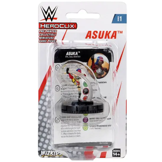 WWE HeroClix: Asuka Expansion Pack - Miniatures Game, WizKids, Ages 14+, 2+ Players, 30+ Min {1}