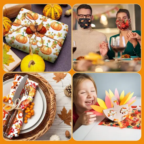 Bundles Sunflower Quilting Fabric Craft for Autumn DIY Sewing {6}