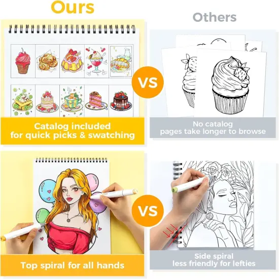 Double-Sided Bleedproof Coloring Book {3}