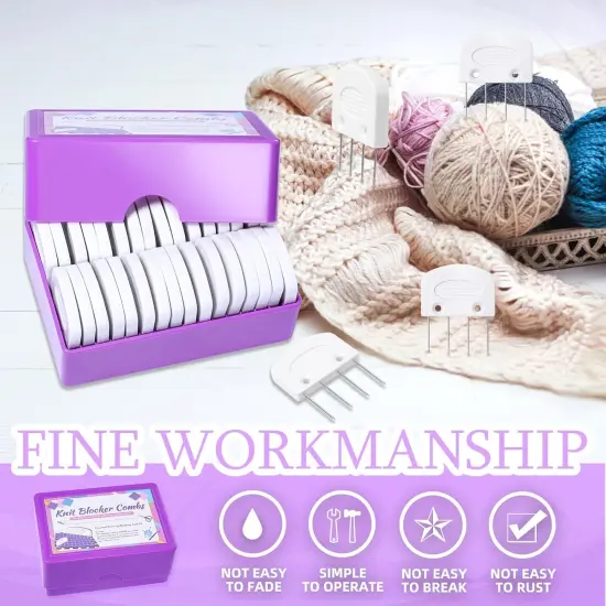 32 Pcs Blocking Combs {4}