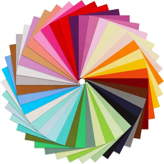 40 Piece Solid Color Pre-Cut Fabric Bundles - 10 x 10 Inch {3}