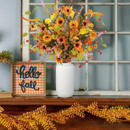 23 Inch Artificial Fall Flowers {3}