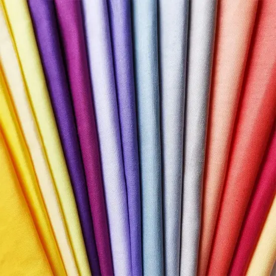 50 Pcs Quilting Fabric Bundles 8" x 8" (20cm&times;20cm) Solid Colors Pure Cotton {3}