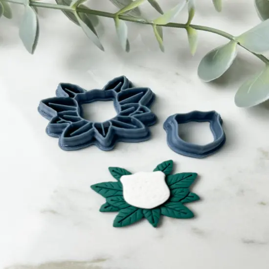 Bavarian Creast with leaves | Oktoberfest | Clay Cutter {1}