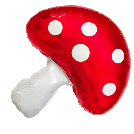 LA Balloons&reg; 26 Inch Mushroom Foil Balloon {5}