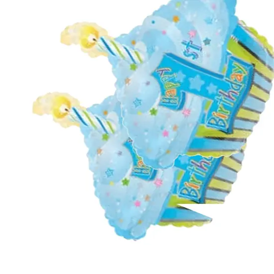 CTI&reg; 22 Inch 1st Birthday Boy Cupcake {3}