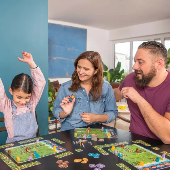 HABA Karuba - Jungle Adventure Tile Placement Family Puzzle Game - Exciting Family Games & Kids Board Games ages 8-12 (Made in Germany) Multicolor {6}