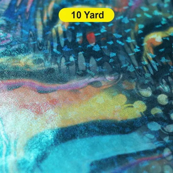 Aquarius Fabric 4 Way Stretch Poly Spandex Foil {1}