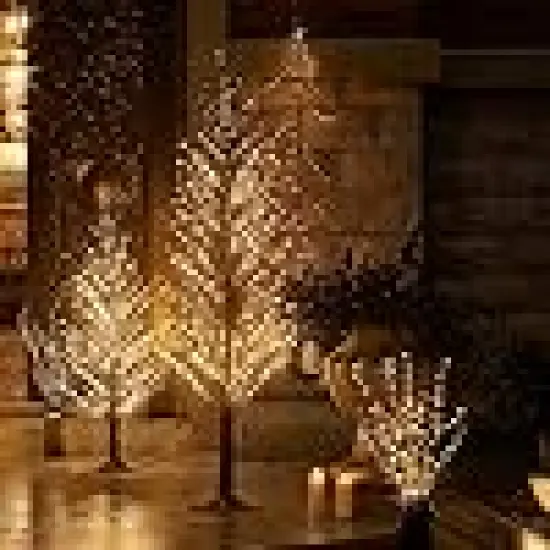 Prelit Lighted Christmas Garland, {6}