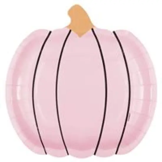 Posh Halloween Pumpkin-Shaped Dinner Plates 8ct {1}