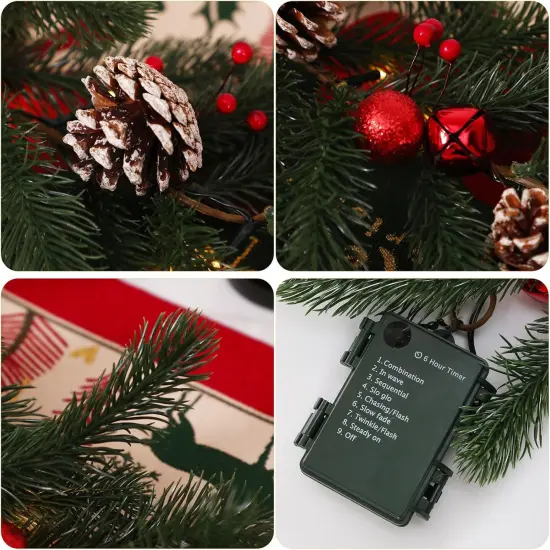 6 FT Christmas Garland {3}