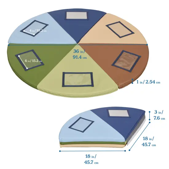 Picture Me Play Mat, Activity Mat Earthtone {2}