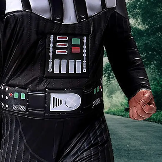 Darth Vader Adults Qualux Costume Star Wars Character Outfit {5}