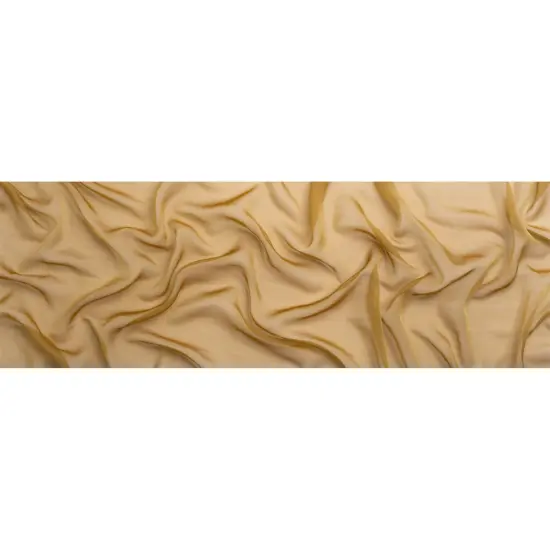 1 Yard Chiffon Like Silk Voile 54" Wide Maize Iridescent Fabric for Dresses & Skirts {3}