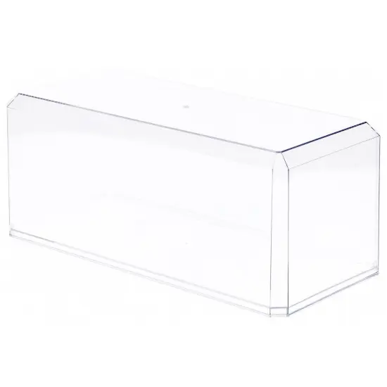 Pioneer Plastics 576C Clear Plastic Display Case for Large 1:18 Scale Cars, 15.5" W x 7" D x 6" H (Mailer Box) {1}