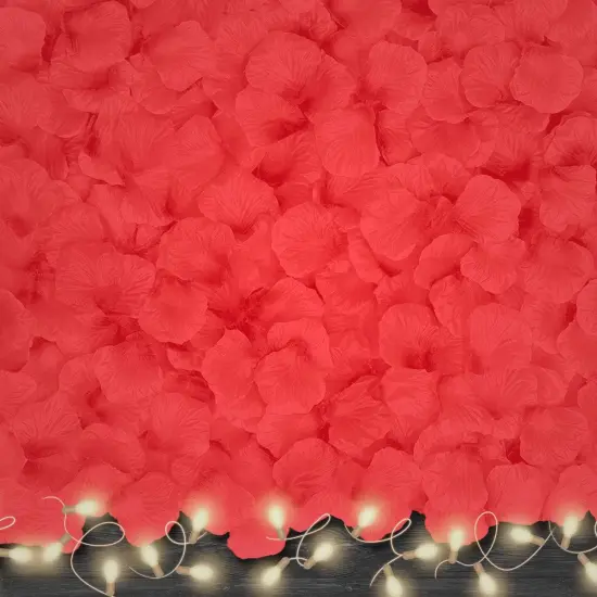 4500 Pack Red Rose Petals,Artificial Roses Flower Petals for Romantic Night,Valentine's Day and Weddings {3}