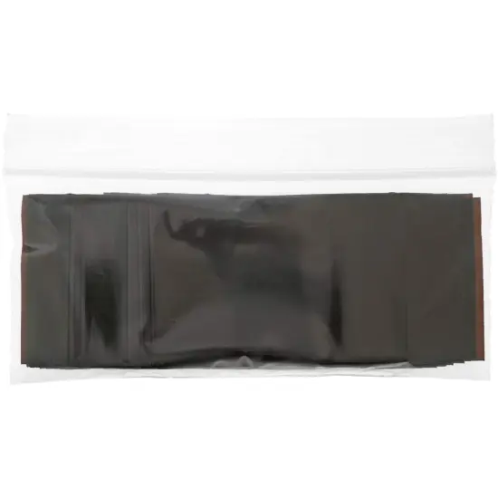 Plymor 2" x 3", 3 Mil Amber UV Zipper Reclosable Plastic Bags {5}