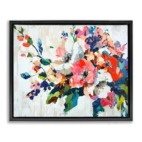 Stupell Industries Abstract Flower Blooming Branch Floating Frame Design by Franklyn Gregory {1}