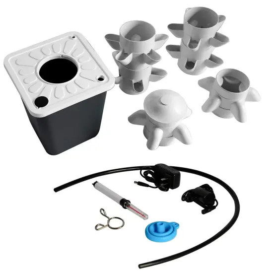 30-Plant Pump & Movable Water Tank Home Gardening System {3}