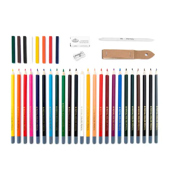 RART-201 | Colour Pencil Drawing Set - 36pc {3}