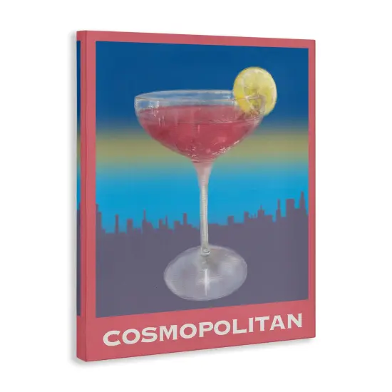 Stupell Industries Cosmopolitan over Cityscape Canvas Design by Matthew Piotrowicz {3}