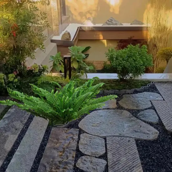 Artificial Fake Ferns, 2pcs Artificial Boston Fern Plant, 24 Leaves for Each Bouquet, Artificial Plant for Indoor, Outdoor, Home Decor, Garden Decor,Green {2}