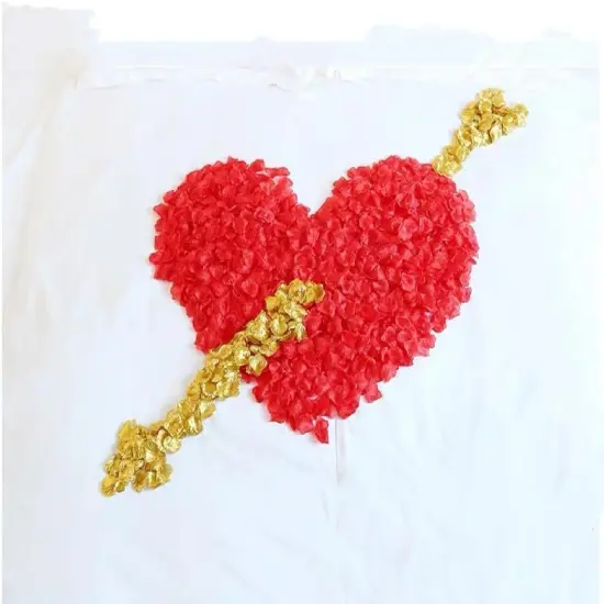 500 Pcs Gold Artificial Silk Flower Petals Silk Rose Petals Fake Petals Emulation Rose Pedals Flower Petals to Throw Wedding {3}