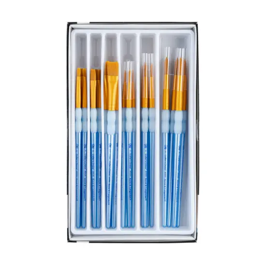 RCVP-CCCOMBO-24 | Crafter's Choice&trade; Gold Taklon 24pc Combo Brush Assortment {2}