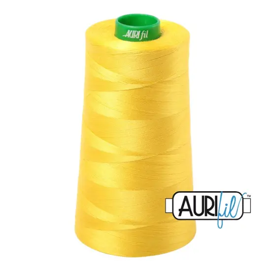 Canary (2120) | 40wt Cone (4700M / 5140Y) | Aurifil Thread {1}