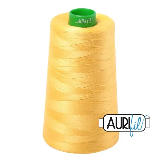 Pale Yellow (1135) | 40wt Cone (4700M / 5140Y) | Aurifil Thread {1}