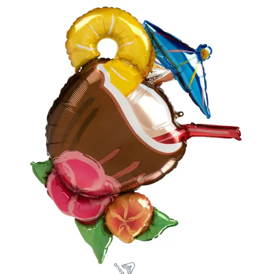 Anagram&reg; 30 Inch Coconut Pina Colada Balloon {5}