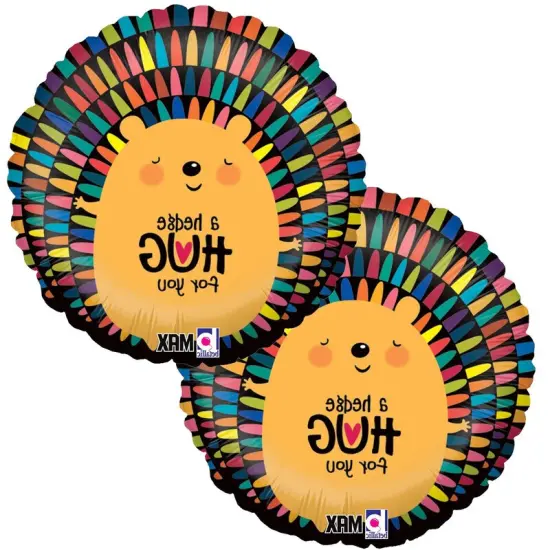 18" Hedge Hug For You Foil Balloon Valentine's Day Party Decor {3}