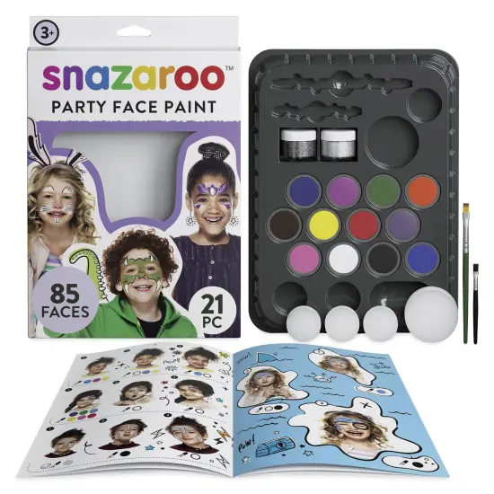 Snazaroo Face Paints - Ultimate Party Pack, Set of 21 {2}