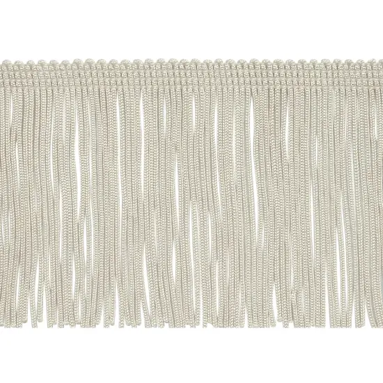 5 Yards of 3" Chainette Fringe Trim | 5 yard cut Ivory {1}