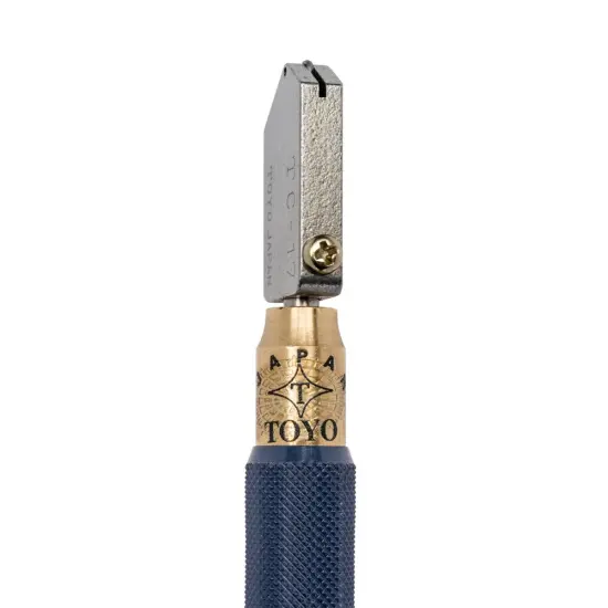 [TC-17B] TOYO&trade; Original Brass Handled Supercutter&reg; - STRAIGHT BLADE {2}