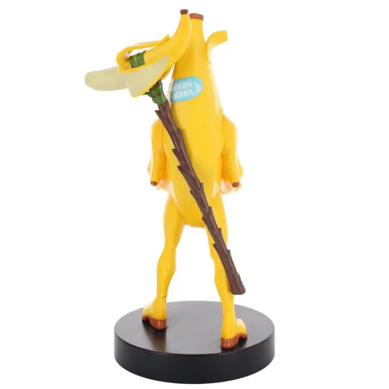 Exquisite Gaming: Fortnite: Peely - Cable Guys Original Controller & Phone Holder, Yellow Banana Collectible Device Stand, Officially Licensed Figure {4}