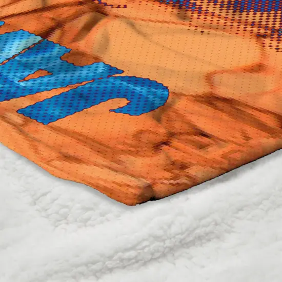 Universal Jaws Silk Touch Sherpa Throw Blanket Neon Poster {5}