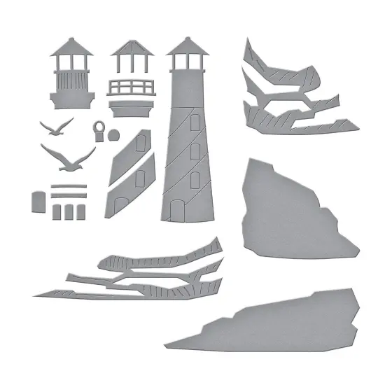 Spellbinders Etched Dies By DawnWoleslagle-Guiding Light, Fair Winds {3}