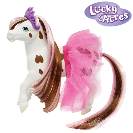 Breyer Color Changing Bath Toy, Blossum The Ballerina Horse, Brown/ White with Surprise Pink Markings {6}