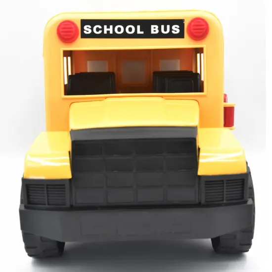 Mighty Wheels: 16" Mighty School Bus - Yellow - Transportation Toy Vehicle, Realistic Opening Front & Back Doors, Durable Indoor-Outdoor Play, Kids 3+ {6}