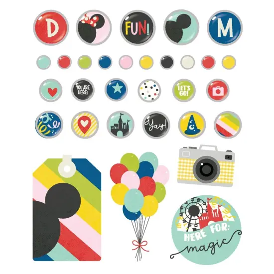 Say Cheese Magic Brads-Decorative {2}