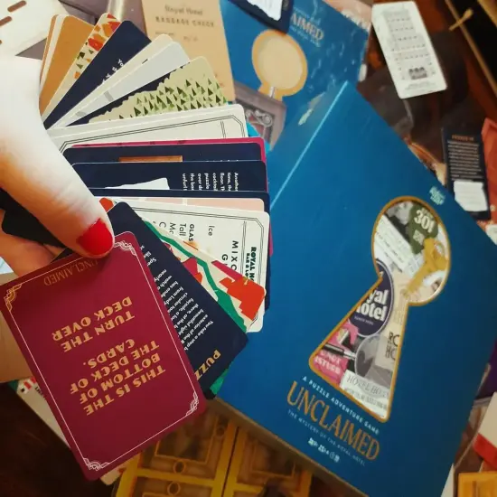 Professor Puzzle: Unclaimed: The Mystery Of The Royal Hotel - A Puzzle Adventure Game, Fast-Paced Treasure-Hunt Investigation, Ages 12+, 1-4 Players {6}