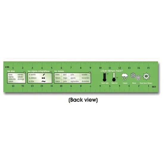 Poster Pals Spanish Vocabulary Learning Bookmarks , language educational reference ruler, excellentTeacher Classroom Reading Reward and Gift for Young Readers, 64 pack {4}