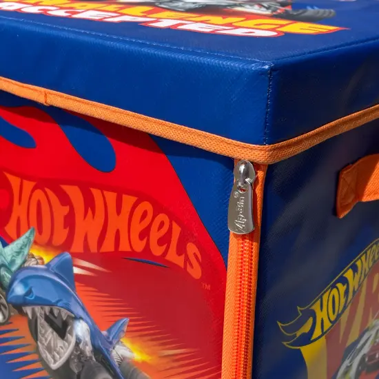ZipBin Hot Wheels 300 Car Storage Cube & Playmat {7}
