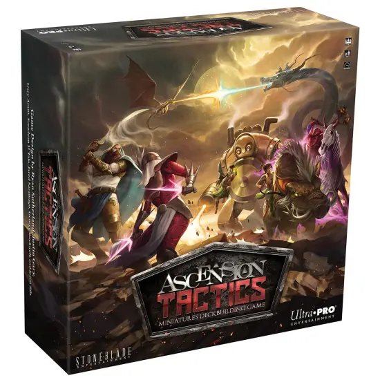 Ascension: Tactics - Deckbuilding Miniatures Board Game, Fantasy Card Battles & Campaigns, Control Champions, Character Standees, Ages 10+, 1-4 Player {1}