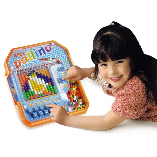 Quercetti: Pallino - Create-Your-Own Mosaic w/ Colored Balls, STEM Game Activity Toy, Design Cards, Learn Colors & Patterns, Preschool Play, Kids 4+ {5}