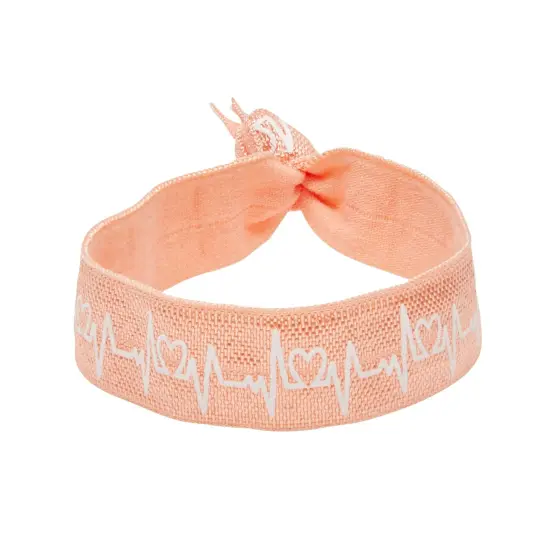 30-Pack Elastic Hair Tie Ribbons in 3 Colors, No Crease Knotted Elastics for Women, Nurse Appreciation Gift (Green, Purple, and Orange) Multicolor {6}