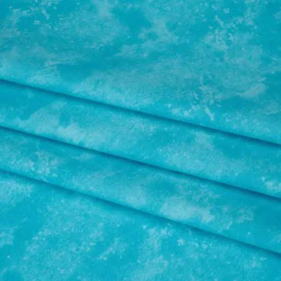 1 Yard Turkish Blue Quilting Cotton Fresco Texture Fabric 44" Wide for Quilts & Apparel {4}